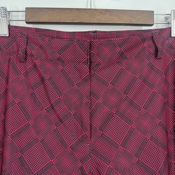Slazenger Womens Size 14 Golf Pants Red Stretch Outdoor Activewear Hydro-Dri - Picture 3 of 8